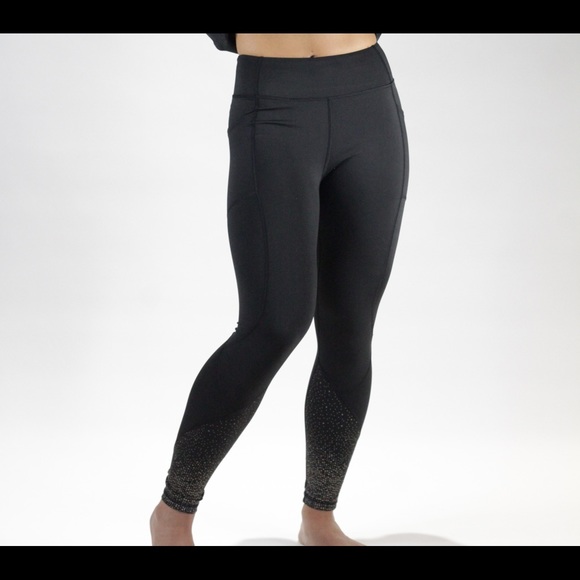 COPY - Yoga Atlantic black fitness sports leggings - Picture 3 of 5